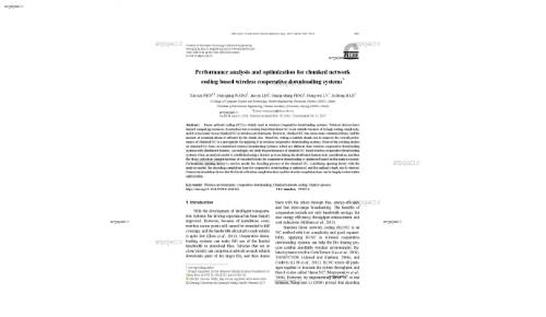 Performance analysis and optimization for chunked network coding based wireless cooperative downloading systems*